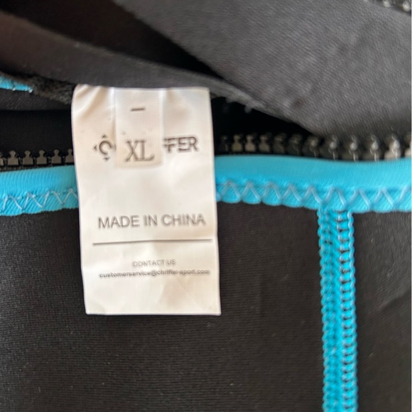 Chriffer Kids Wetsuit for Girls Boys 2mm Thermal Blue Size XL - Picture 4 of 6